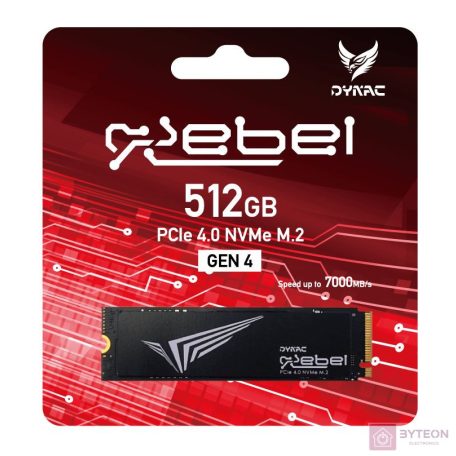 Dynac 512GB M.2 2280 NVMe Rebel