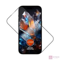   FIXED Prémium Armor edzett üvegvédelem Apple iPhone 14 Pro-hoz, fekete