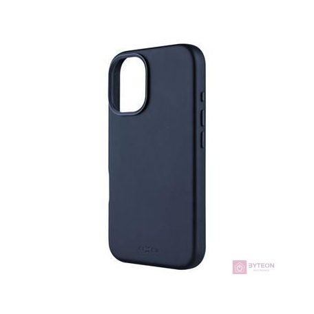FIXED MagLeather telefontok MagSafe támogatással az Apple iPhone 16 készülékhez, kék
