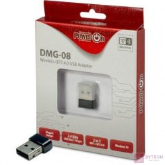 PowerON DMG-08 Wi-Fi 4 + BT4.0 USB Adapter
