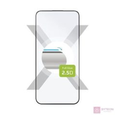   FIXED teljes képernyővédő edzett üvegből, 2.5D technológia, iPhone 15Pro Max-hoz, fekete