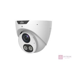   Uniview Prime-I 4MP Tri-Guard turret dómkamera, 2,8mm fix objektívvel, mikrofonnal és hangszóróval