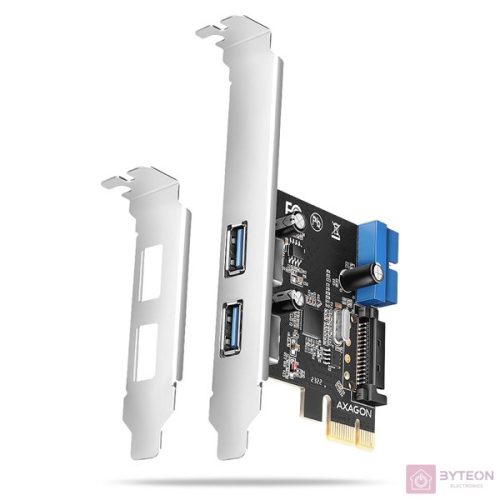 AXAGON PCEU-232RS PCIe Controller 2x ext. + 2x int. USB 5Gbps