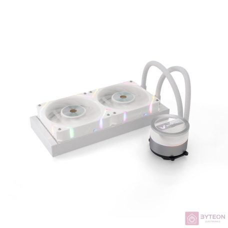 Valkyrie Dragonfang 240 ARGB AiO CPU Liquid Cooler White