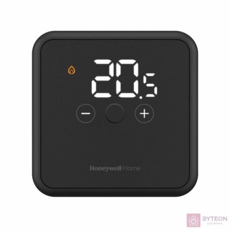 Honeywell Home DT4R Vezeték Nélküli Szobatermosztát Black