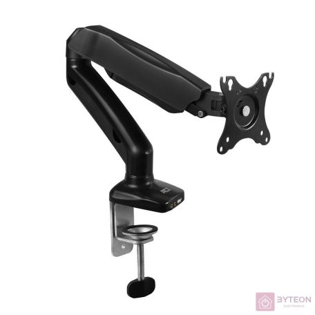 ACT AC8311 Gas Spring Monitor Arm Office 13‘-32‘ Black
