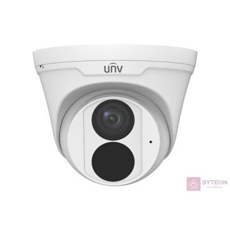Uniview Easy 2MP turret dómkamera, 2.8mm fix objektívvel, mikrofonnal