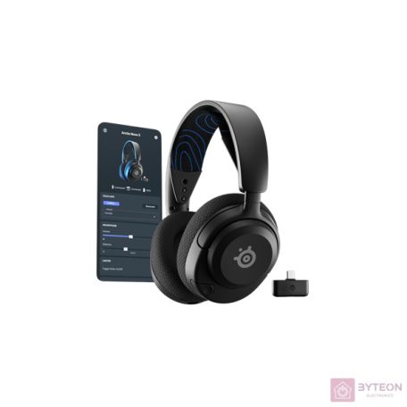 Steelseries Arctis Nova 5P Wireless Bluetooth Gaming Headset Black