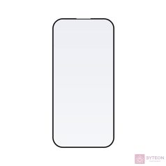  FIXED Rendkívül tartós edzett üveg por elleni aplikátorral Apple iPhone 15 Plus /iPhone16 Plus készülékhez, fekete