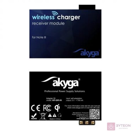 Akyga AK-QIR-06 Note 3 Adapter