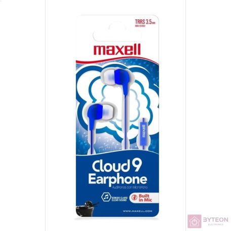 Maxell EB-CLOUD9 Headset Black