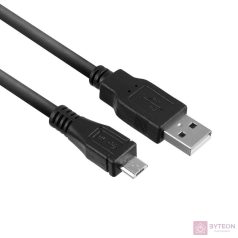   ACT AC3000 USB 2.0 charging/data cable A male - micro B male 1m Black