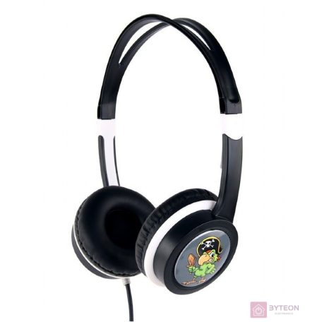 Gembird MHP-JR-BK Headphones for Kids Black