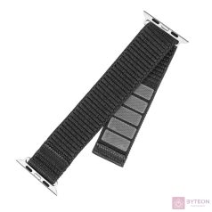   FIXED nylon sportos óraszíj Apple Watch Ultra 49mm-es okosórához, sötétszürke FIXNST2-1029-GR