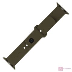   FIXED szilikon sportos óraszíj Apple Watch 38/40/41mm-es okosórákhoz, oliva
