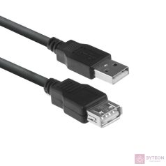   ACT AC3040 USB 2.0 extension cable A male - A female 1,8m Black