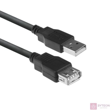 ACT AC3040 USB 2.0 extension cable A male - A female 1,8m Black