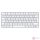Apple Magic Keyboard (2024) Touch ID Bluetooth Keyboard White HU