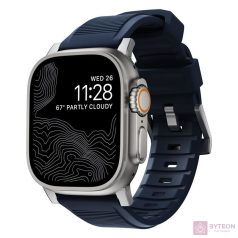   Nomad Rugged Strap, atlantic blue - Apple Watch Ultra 2/1 49mm 9/8/7 45mm/6/SE/5/4 44mm/3/2/1 42mm