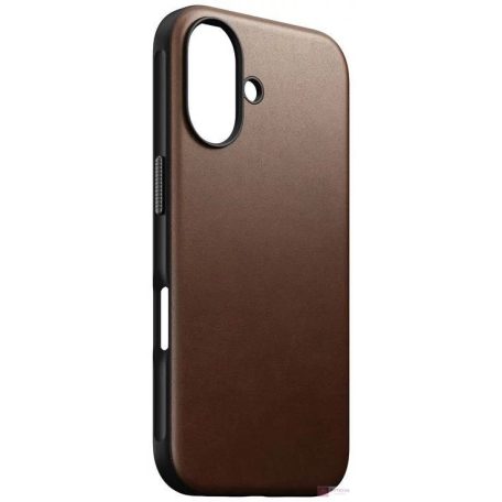 Nomad Modern Leather case iPhone 16 Brown