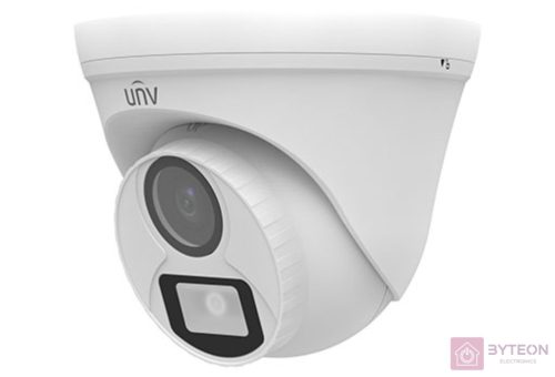 Uniview 5MP analóg ColorHunter turret dómkamera, 2,8mm fix objektívvel