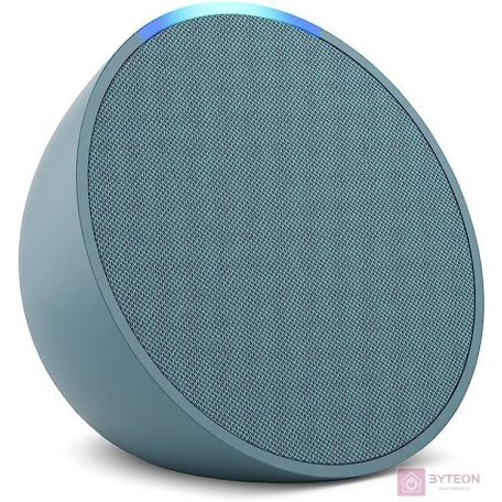 Amazon Echo Pop Full sound compact Bluetooth smart speaker with Alexa Midnight Turquoise