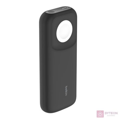 Belkin BPD005BTBK BoostCharge Pro Fast Wireless Charger for Apple Watch + Power Bank 10K Black