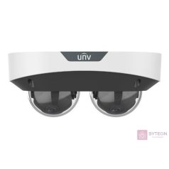   Uniview 2x2MP kétlencsés Multiview dómkamera, 2x2,8mm-es objektívvel, 2db beépített mikrofonnal