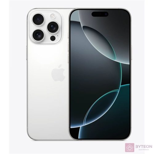 Apple iPhone 16 Pro Max (256 GB, Fehér Titán)