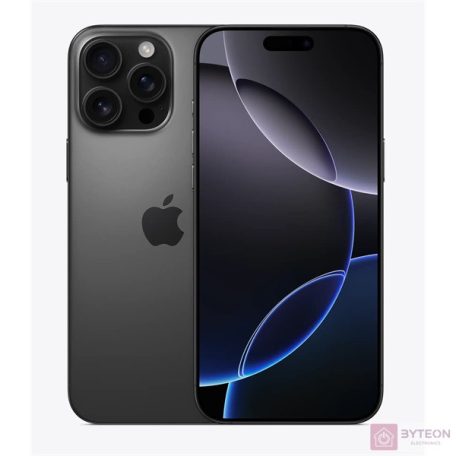 Apple iPhone 16 Pro Max (512 GB, Fekete Titán)