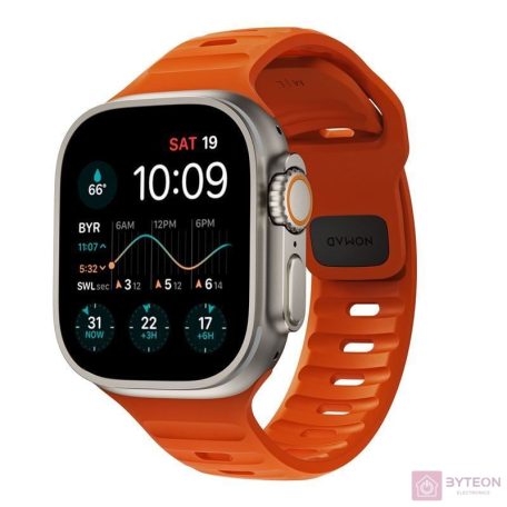 Nomad Sport Strap M/L, orange - Apple Watch Ultra (49mm) 8/7 (45mm)/6/SE/5/4 (44mm)/3/2/1 (42mm)