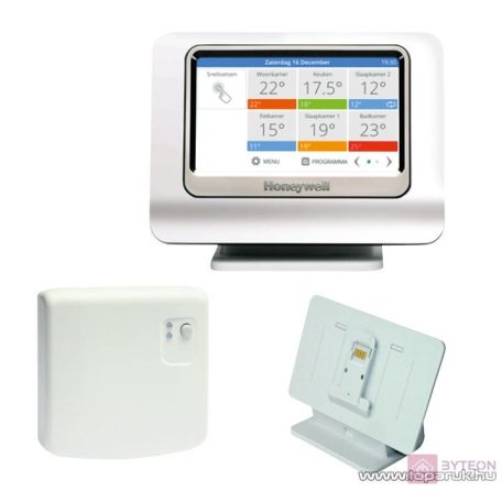 Honeywell Evocolor WIFI magyar szett ATC928WiFi + BDR + asztali állvány