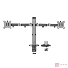 ACT AC8336 Dual Monitor Arm Office 17‘-32‘ Silver