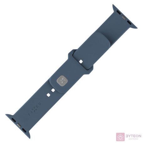 FIXED szilikon sportos óraszíj Apple Watch 38/40/41mm-es okosórákhoz, zöld-kék
