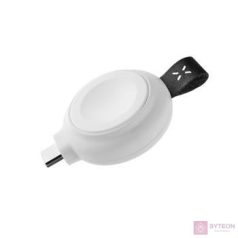   FIXED Orb vezetéknélküli töltő Apple okosórákhoz, USB Type-C, MFI tanusítvány, fehér
