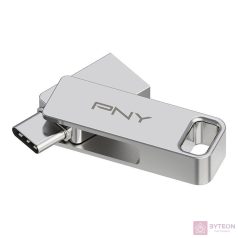 PNY 128GB Duo Link Flash Drive USB3.2 Silver