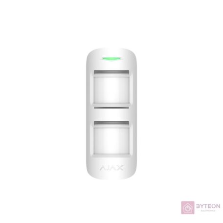 AJAX MotionProtect Outdoor WH vezetéknélküli kültéri dual PIR fehér mozgásérzékelő