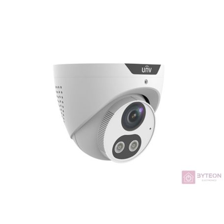 Uniview Prime-I 4MP Tri-Guard turret dómkamera, 4mm fix objektívvel, mikrofonnal és hangszóróval