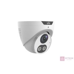   Uniview Prime-I 8MP Tri-Guard turret dómkamera, 4mm fix objektívvel, mikrofonnal és hangszóróval