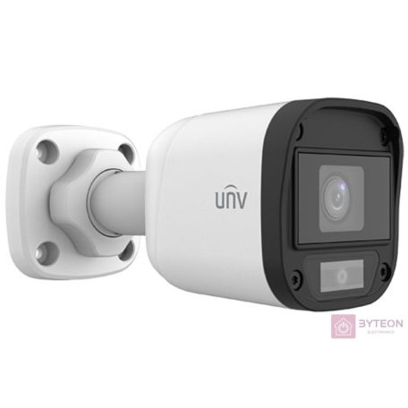 Uniview 2MP analóg ColorHunter csőkamera, 4mm fix objektívvel