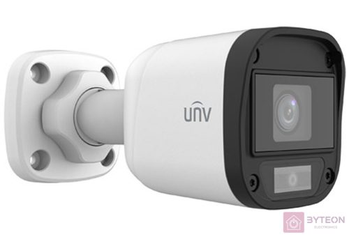 Uniview 5MP analóg ColorHunter csőkamera, 4mm fix objektívvel