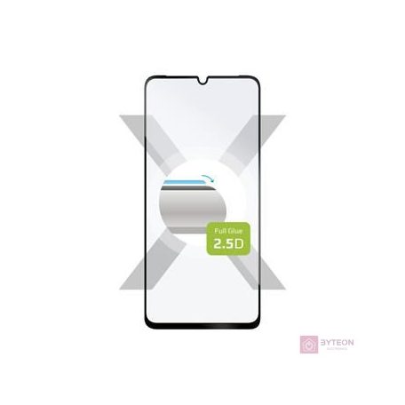 FIXED teljes képernyőt védő 2,5D edzett üveg Samsung Galaxy A15/A15 5G, fekete