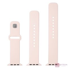   FIXED Sporty szilikon szíj az Apple Watch 42/44/45mm-es okosórákhoz, pink