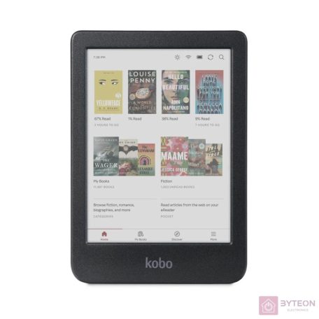 Kobo Clara Colour 6‘ E-book olvasó 16GB Black