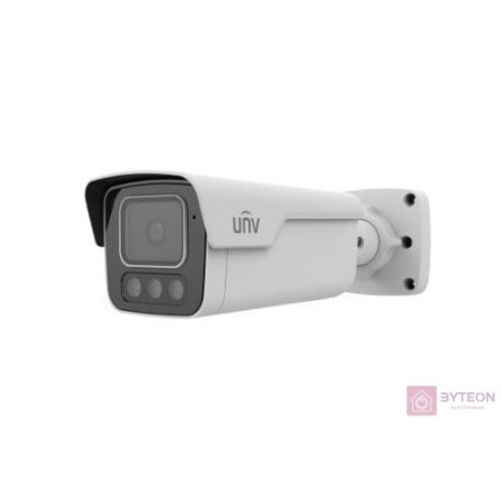 Uniview Prime 5MP Tri-Guard 2.0 csőkamera, 4mm fix objektívvel, mikrofonnal és hangszóróval