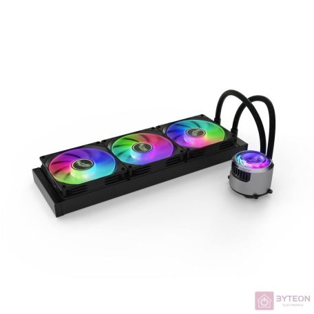 Valkyrie Jarn 360 ARGB AiO CPU Liquid Cooler Black