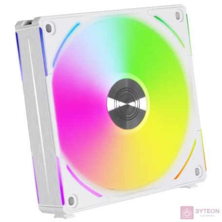 Ventilátor Lian Li UNI FAN AL120 V2 ARGB PWM 12cm Fehér Alu