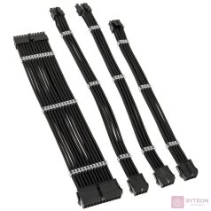   Kábel Modding Kolink Core Standard fonott hosszabbító kit - Jet Black
