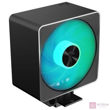 Processzor hűtő APNX AP1 ARGB PWM 12cm Fekete
