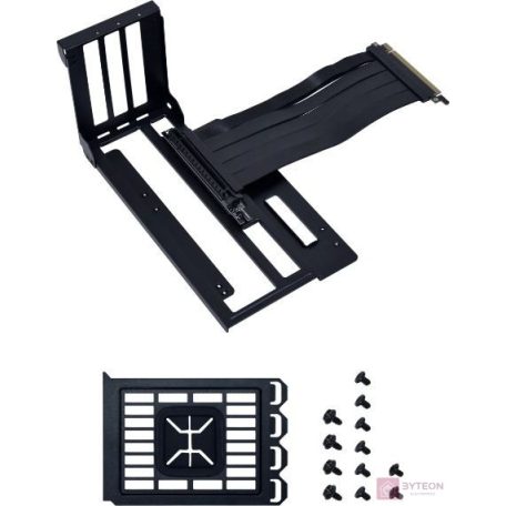 Lian Li Lian Li A3-1X Vertical GPU kit A3-mATX házhoz, fekete